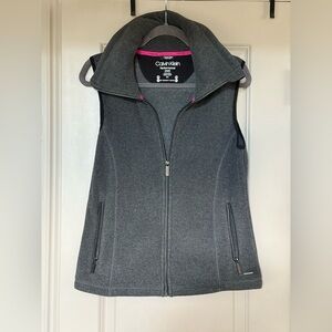 Calvin Klein Women's Charcoal Gray Vest